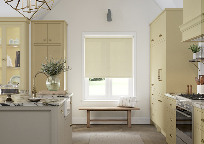 Amalfi, Pale Yellow - Roller Blind - Image 3